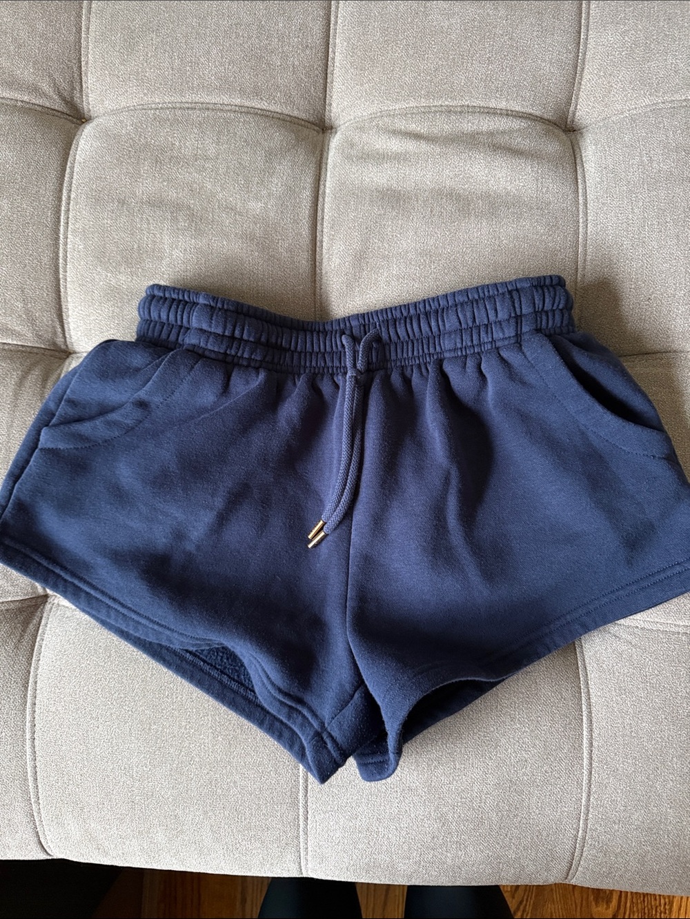 Jolyn Clothing Navy Athletic Drawstring Shorts